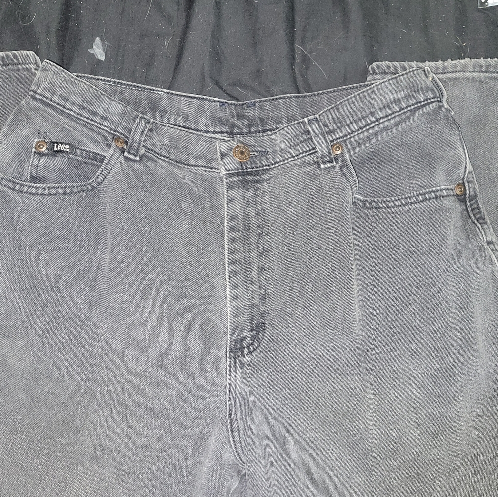 Lee black jeans 14 p